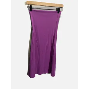 Susana Monaco Tube Dress Womens XS Purple Strapless‎ Mini Bodycon Stretch Summer thumbnail 6