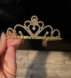 Princess Tiara Gold Size undefined thumbnail 1