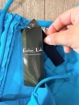 Rampage Turquoise Blue Embroidered Slip Dress thumbnail 9