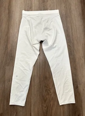 Lululemon‎ Tights Womens 10 White Wunder Train Aerobic High Rise Twill Stretch thumbnail 1