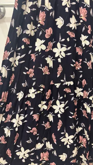 Blue floral maxi dress thumbnail 3