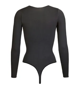 SKIMS Essential Crew Neck Long Sleeve Bodysuit thumbnail 5