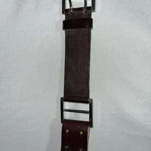 HAROLDS, leather belt size large. Brown thumbnail 6