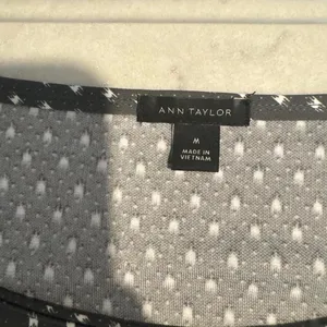 Ann-taylor Women's Black and Grey Blouse thumbnail 2