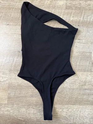 Superdown Tori Cut Out Black Bodysuit Size XS thumbnail 3
