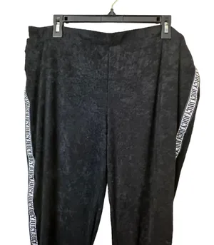Juicy Couture Black Terry Pajama Set thumbnail 7