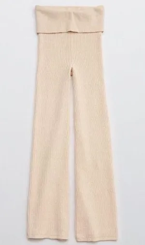 Aerie matching oatmeal sweater set thumbnail 5