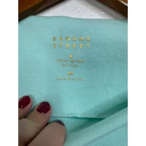 Broome Street Kate Spade Mint‎ Short Sleeve Shirt Size Xsmall thumbnail 3