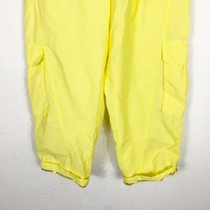 Free People Mesmerize Me Cargo Pants Size XS Yellow Comfort High Rise Gorpcore thumbnail 10