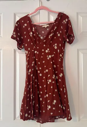 Floral PacSun Mini Dress thumbnail 1