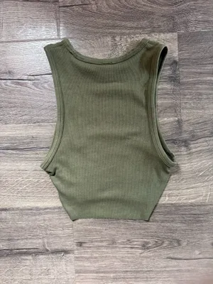 Aritzia TNA Green Tank Top thumbnail 3