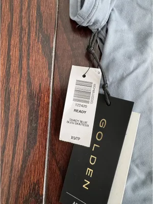 Aritzia Golden NWT Blue Top thumbnail 3