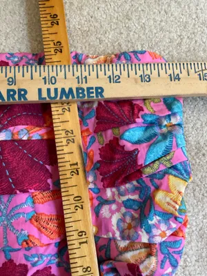 Olivaceous Romper Floral Brightly Colored thumbnail 5