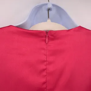 superdown Revolve Cheyanne Satin Deep V Plunge Colorblock Mini Dress Pink Red S thumbnail 4