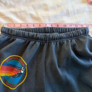 Aviator Nation Vail Sweatpants Logo Charcoal Grey XL Colorado SOLD OUT thumbnail 6
