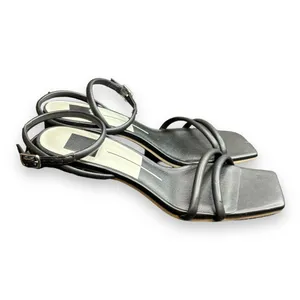 Dolce Vita Sandals Womens Size 7.5 Black‎ Square Toe Block Heel Evening Shoes thumbnail 4
