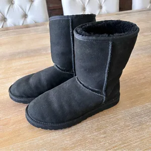 Ugg Australia Black Classic Boots 7 thumbnail 4