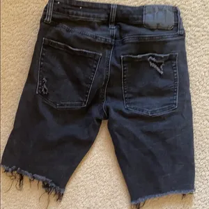 Jrs American Eagle Black jean shorts 26 thumbnail 5
