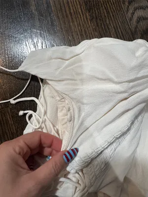 Reformation Cream Lightweight Spaghetti-Strap Dress thumbnail 5