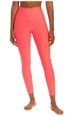 Alo Yoga 7/8 High-Waist Airbrush Legging Coral Small Womens Athletic thumbnail 1