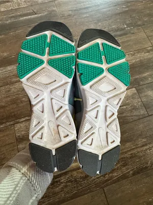 Nike Flex Trainer 2 athletic shoes with yellow & teal accents women’s size 8.5 thumbnail 5