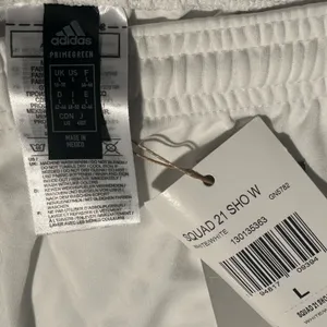 Adidas Women's Athletic White Shorts thumbnail 6