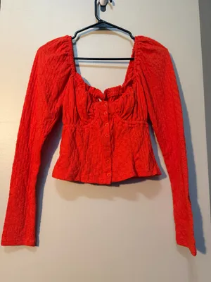 Free People Long Sleeve Top thumbnail 1