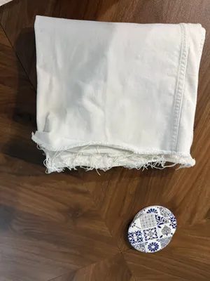 White ZARA Jeans Straight thumbnail 3