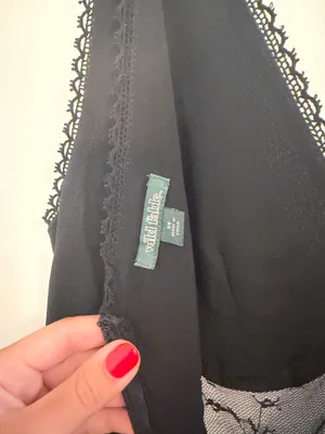 Wild Fable Midi Dress Black Lace Detail thumbnail 8