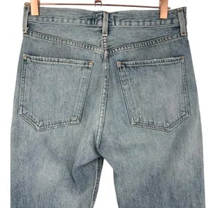 AGOLDE Women's Jamie High Rise Classic Jeans Resolution Wash Size‎ 26 Distressed thumbnail 8