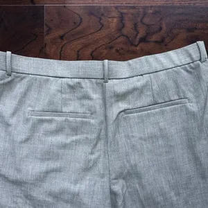 Abercrombie & Fitch Women’s Gray Tailored Dress Shorts Size 35 High Rise Career thumbnail 5