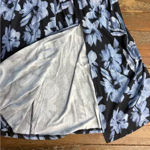 NWT Grace Karin Empire Waist Off Shoulder Floral Maxi Dress ~ Size M 💚🍄 thumbnail 10