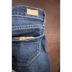 PAIGE Jimmy Jimmy Skinny Jeans Dark Wash Low Rise Stretch Denim 26 Normcore thumbnail 4