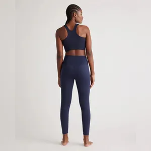 NWT Quince Women Ultra-Form High-Rise Legging Deep Navy Leggings XS 25” inseam thumbnail 5