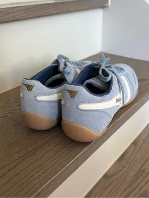 Gola Suede Chase Sneakers in Blue Air / Off White / Moonlight / Gum NWOB thumbnail 6