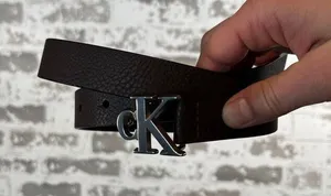 Calvin Klein | women synthetic leather belt with logo thumbnail 1