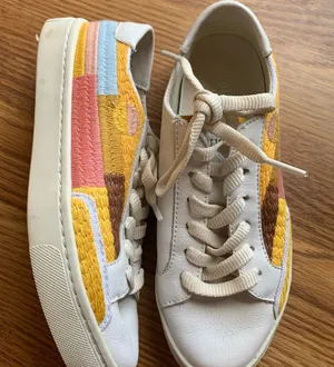 Soludos Casual Sneaker Shoes Women Size 5 Multicolored Footwear Summer thumbnail 1