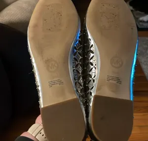 Michael Kors silver flats  thumbnail 5