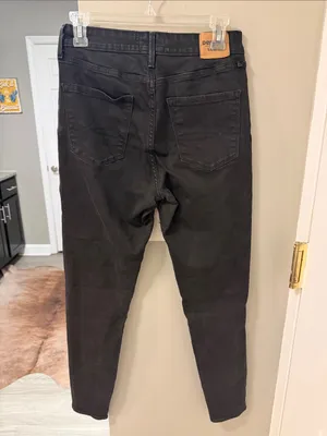 Denizen by Levi's High Rise Skinny Jeans - Black - Size 8 thumbnail 5
