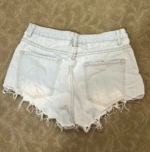 Jean Shorts Shein Blue thumbnail 2