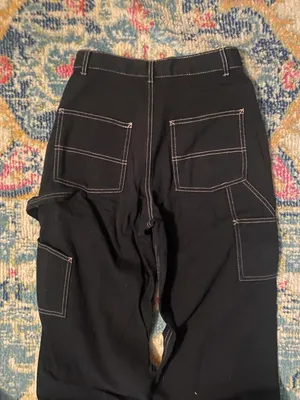 Black Wide Leg Pants thumbnail 3