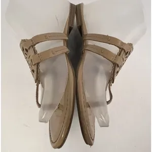 Circus by Sam Edelman Cherri Size 7.5‎ Medallion Thong Sandals Flat Beige thumbnail 7