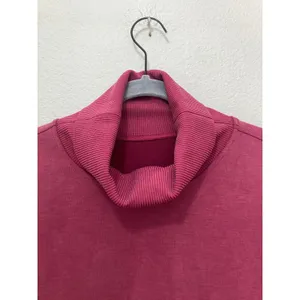 Lululemon Softstreme Activewear Sport Pomegranate Turtleneck Pullover Sweatshirt thumbnail 2