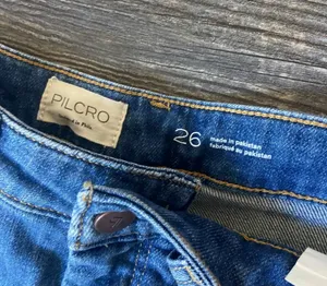 Pilcro Anthropologie The Kenna Mid-Rise Heritage Barrel Wide Leg Ankle Jeans 28 thumbnail 10