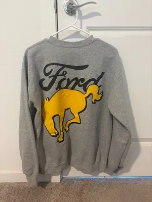 Ford Bronco Crewneckk Gray Size M thumbnail 2