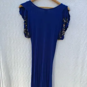 Free People Draped Dress With Beading Accents thumbnail 7
