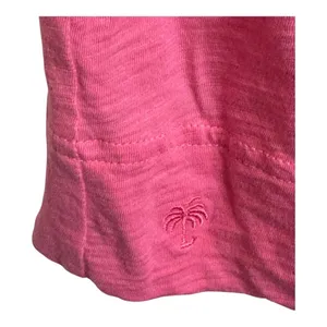 Lilly Pulitzer Dress Women Small Pink Pima Cotton‎ Slub Knit Casie Mini Tee Boho thumbnail 8