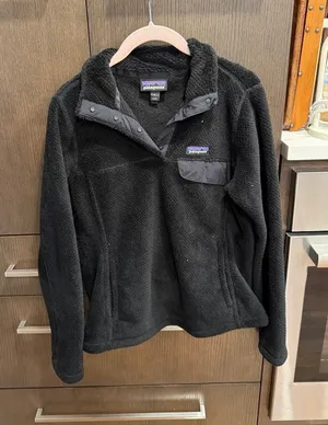 Patagonia Women's Re-Tool Snap-T Pullover black small‎ thumbnail 1