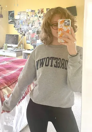 Champion Georgetown Embroidered Sweatshirt thumbnail 4