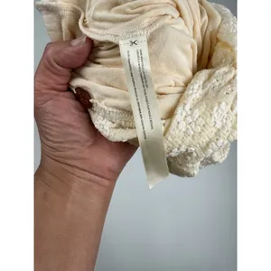 FP One By Free People Ona Ruched Cream Convertible Mini Skirt Shirt‎ Women's XS thumbnail 6